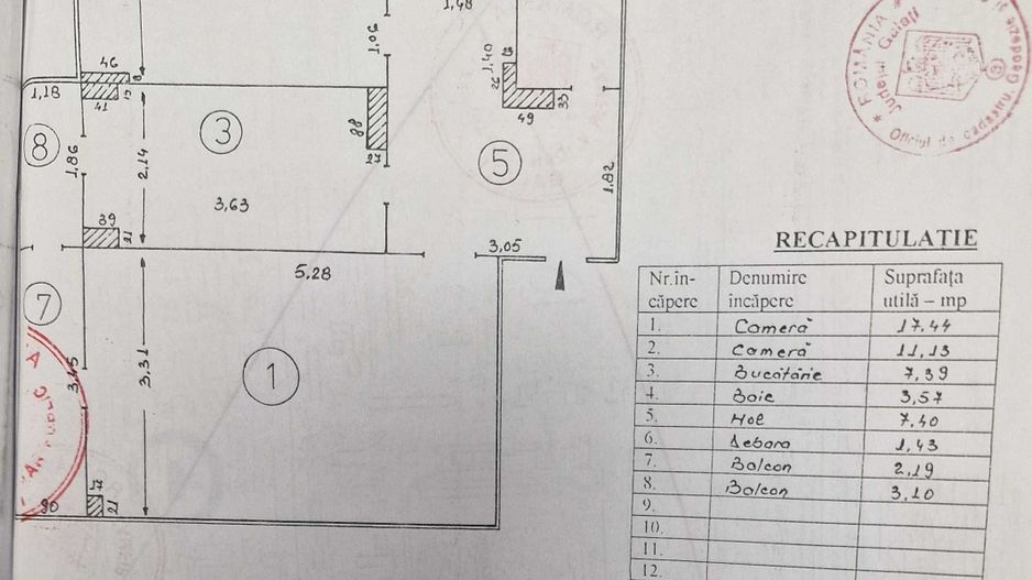 Apartament  2 cam dec, Micro 18,et 1 - Poză 3
