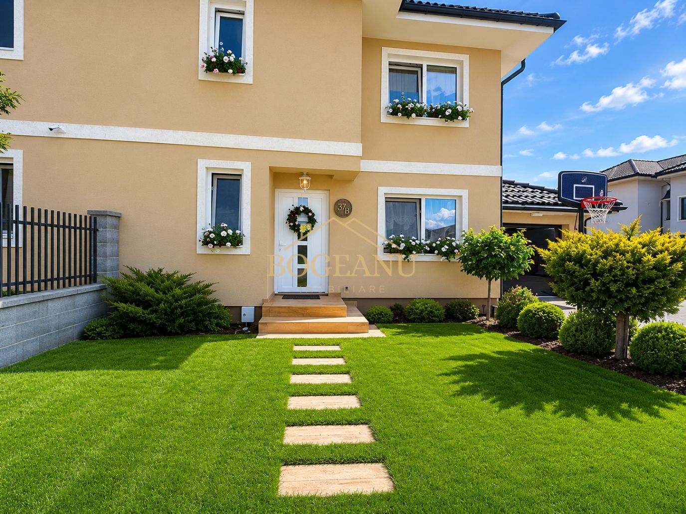 BG174-Duplex Premium-Mobilat,Utilat,4 camere,gazon,garaj-Giroc - Poză 27