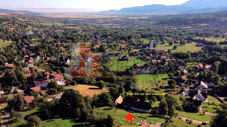 Teren 7.444 mp + casă tradițională în Predeluț–Bran - Poză 1