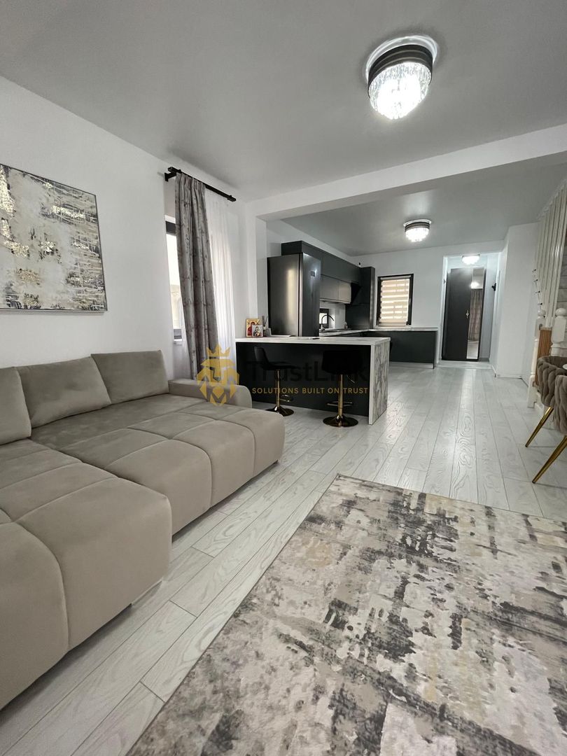 Casă duplex modernă mobilată complet, incărcător  Tesla Berceni - Poză 16