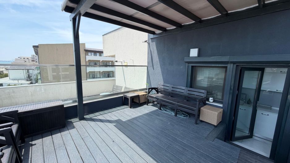 Penthouse Mamaia + 2 terase + curte 3 locuri de parcare - Poză 14