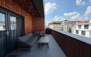 Penthouse ultrafinisat pe 2 niveluri | sauna |  parcare | zona centrala - Poză 18