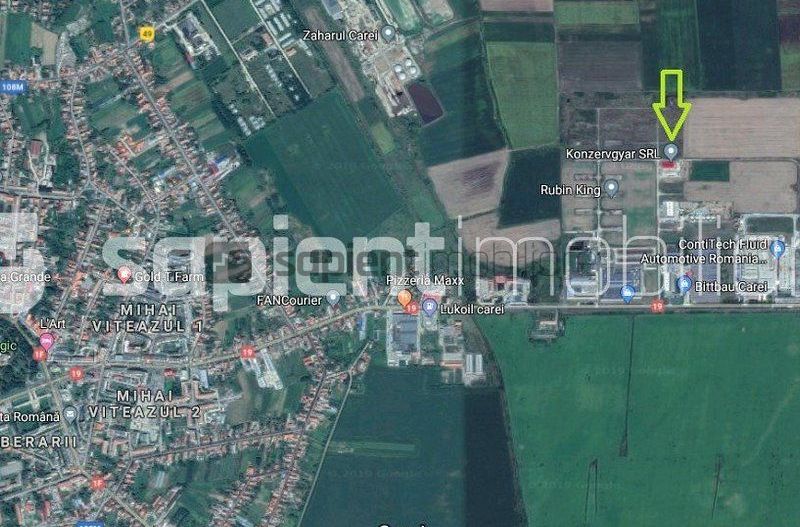 Teren industrial zona Carei - Poză 4