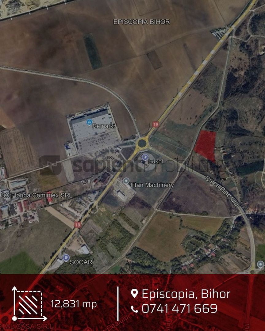 Sapient | Teren Intravilan 12831 MP Episcopia - Poză 2