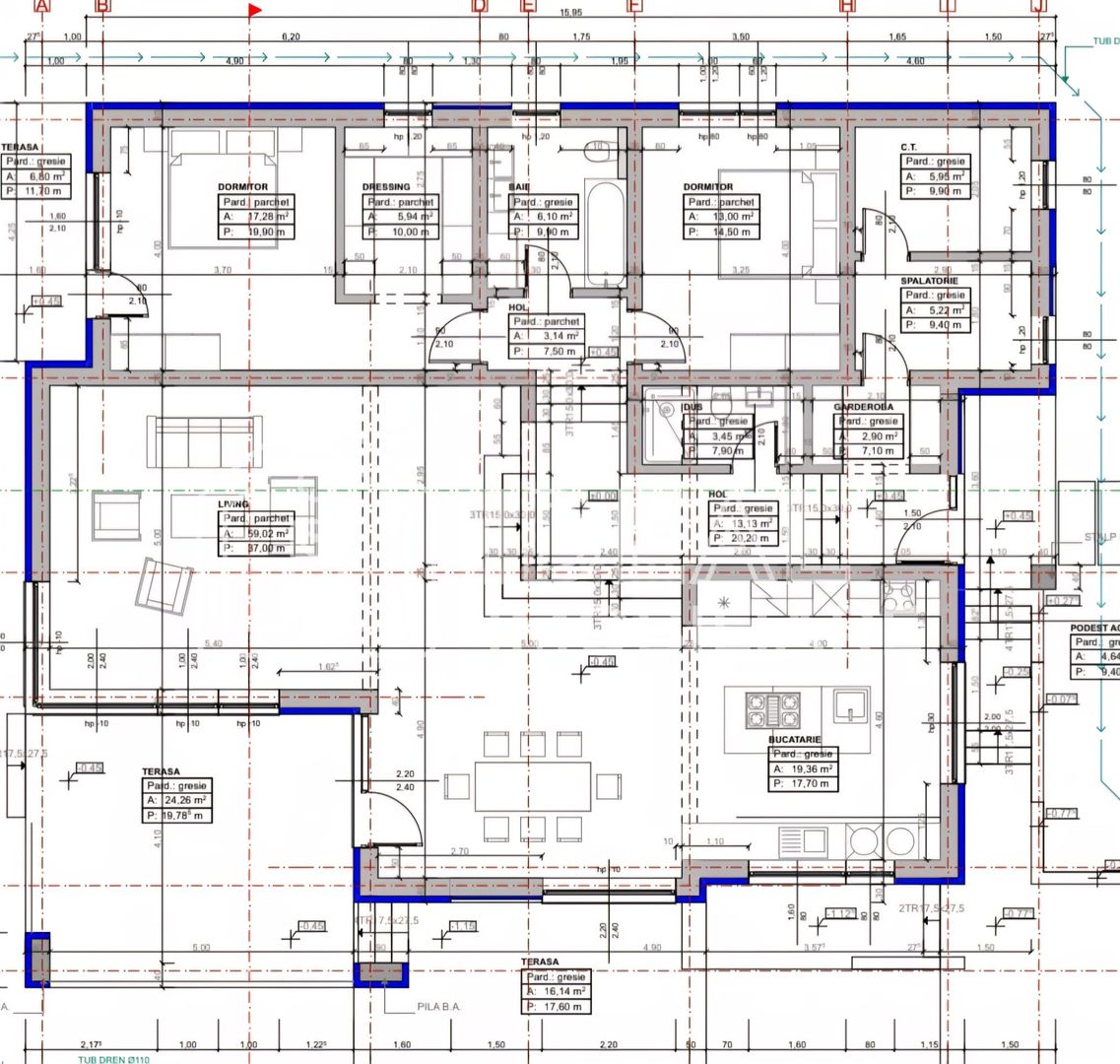 Teren de vânzare – 747 mp utili, deschidere la 2 străzi – Bavaria Park, Sibiu - Schiță 5