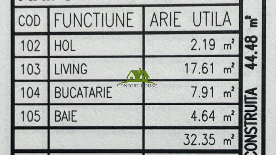 Garsoniera, bloc nou, P+3, Ap.04, Et.1, Bl.7 an 2027 - Poză 6