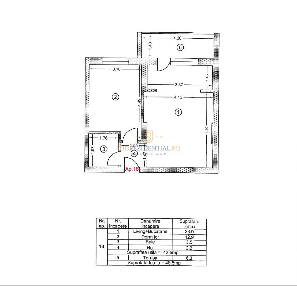 Apartament  | Popesti-Leordeni | Str. Biruintei | 10 min de metrou - Poză 20