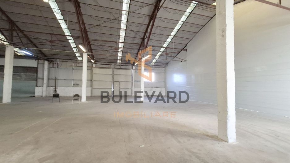Hala / Spatiu industrial de inchiriat + 30 mp birou +10 parcari - Poză 3