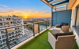 For Rent | Luxury 3-Room Duplex | 98 sqm | Panoramic View - Poză 13
