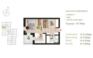 Apartament 1 cameră – bloc nou – str. Anton Pann, zona Centrul Vechi - Poză 7