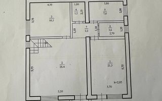 Chirie, spațiu de birouri, 236 mp, strada București, Centru - Schiță 18