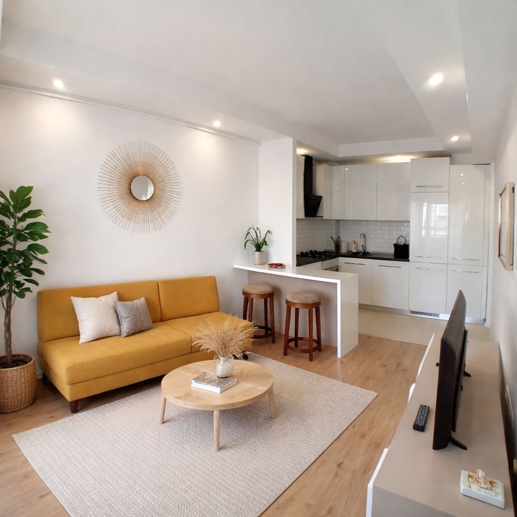 COSMOPOLIS - Apartament cu 2 camere tip studio, mobilat si utilat. - Poză 1