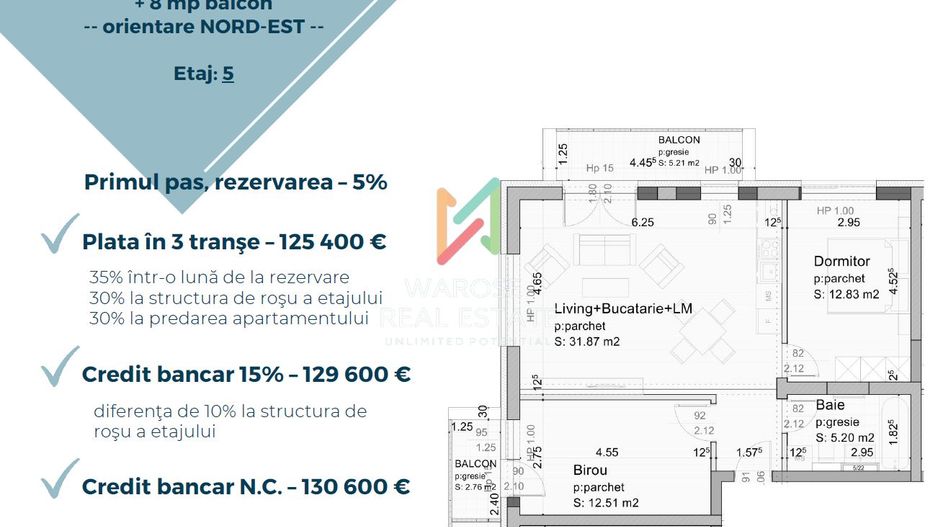 3 Camere | 0% Comision | Tractorul | 2026-2027 - Poză 7