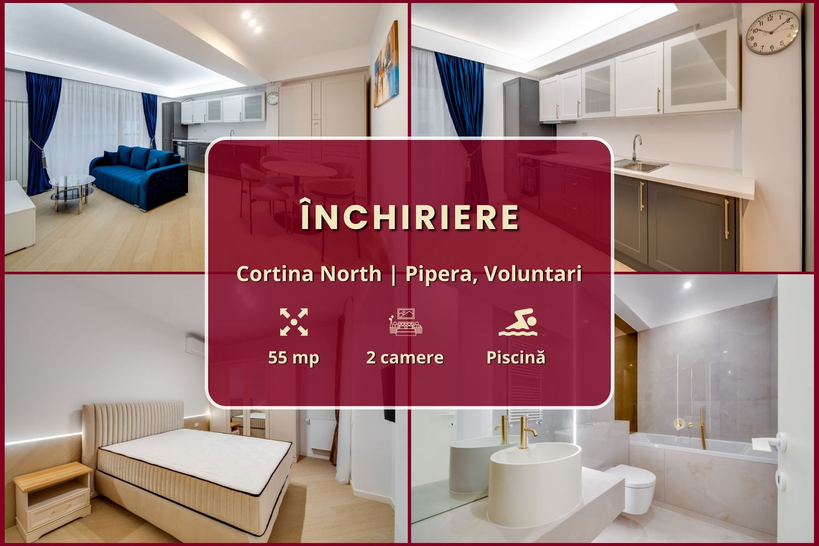 Cortina North || 2 camere || Comision 0% - Poză 2