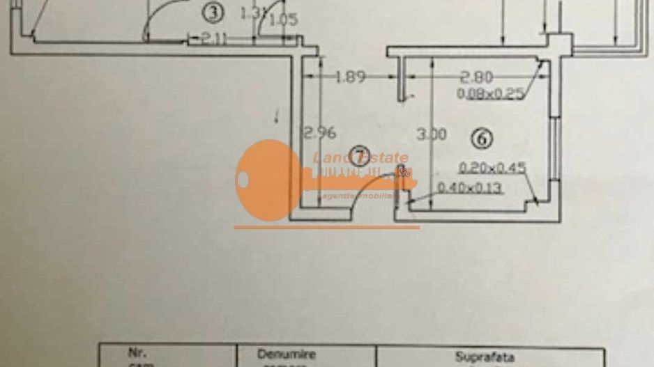 2 camere cu centrala - Parcul Tineretului - Schiță 6