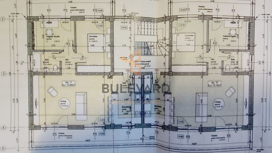 Penthouse/74mp/CF/Terase de 100 mp! - Poză 12
