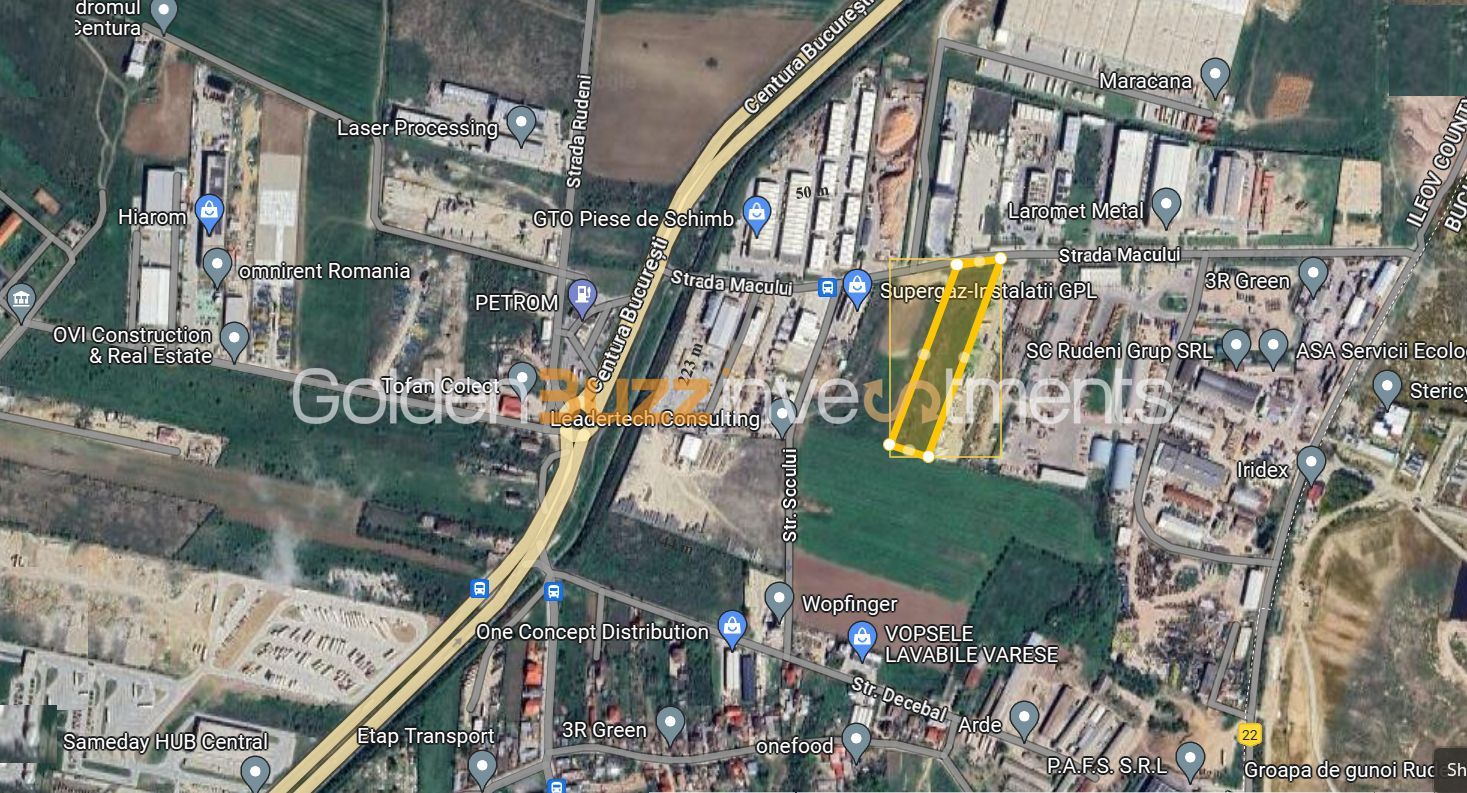 Industrial Land Presentation – Rudeni, Chitila | 10.000 sqm | - Poză 3