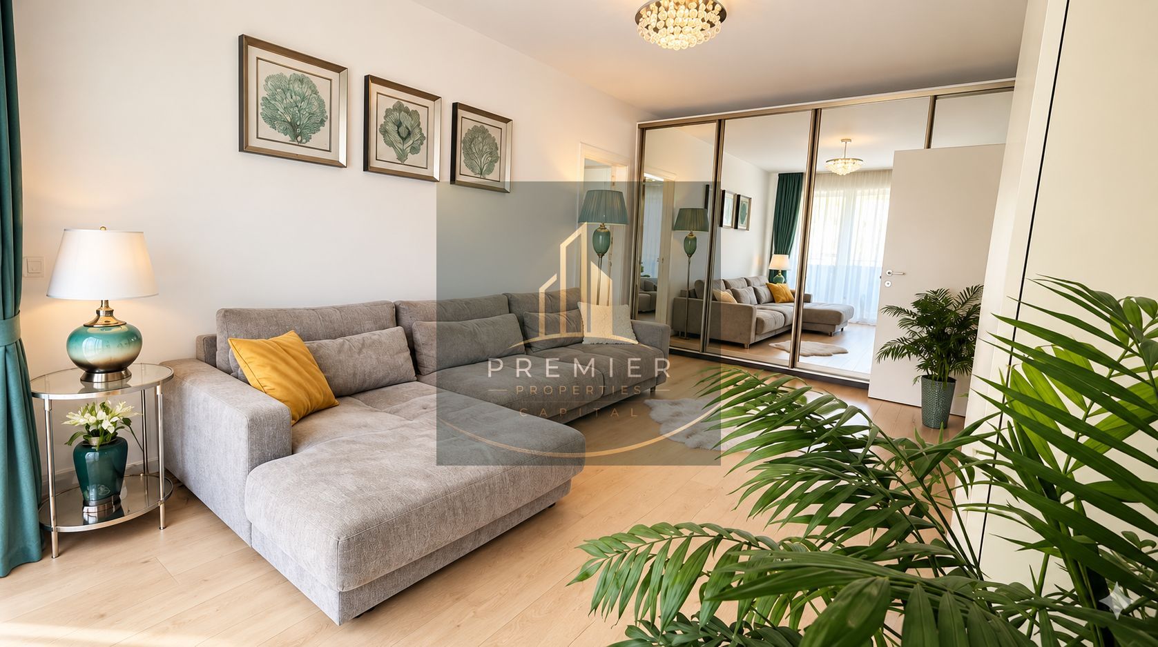 Apartament 3 camere în Atria – mobilat și utilat modern, etaj 1 - Poză 2