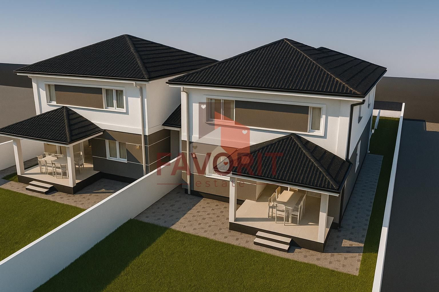 Duplex despartit prin CT | La asfalt | P+E | Finisaje la alegere - Poză 3