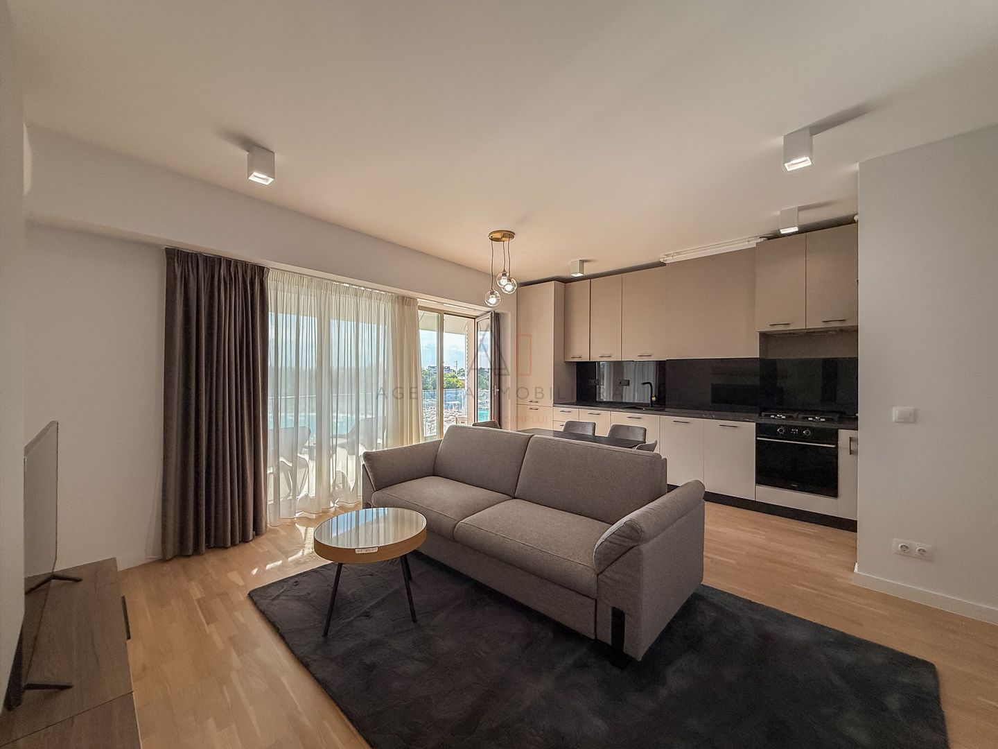 2 Camere Nou Mobilat Utilat | Art City | Piata Presei - Poză 9