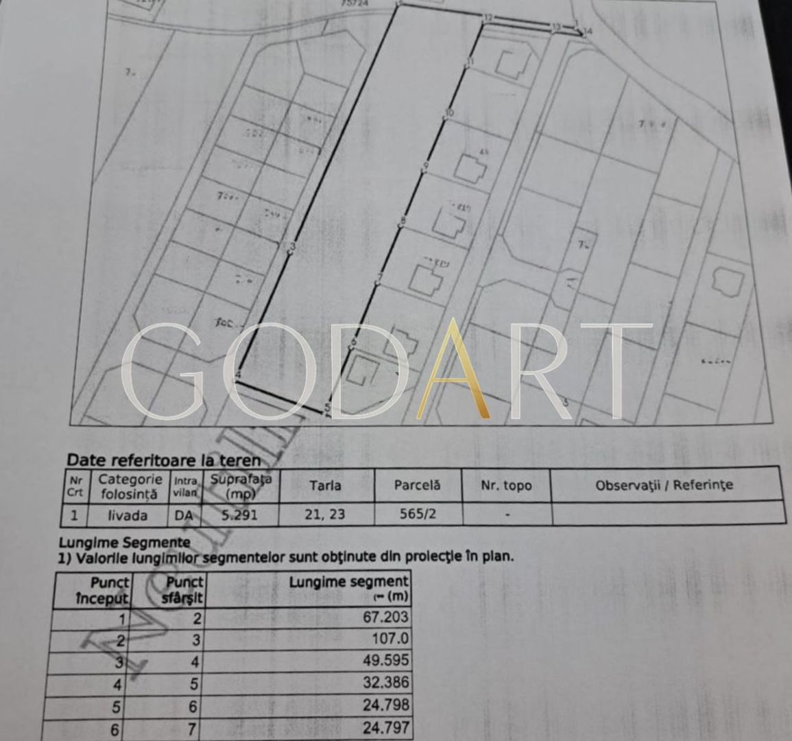 Teren de vanzare | Viforata | Utilitati - Poză 2