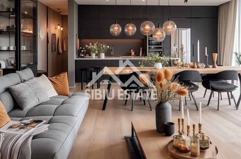 Apartament 3 camere, 2 bai, etaj 1 Selimbar - Poză 3