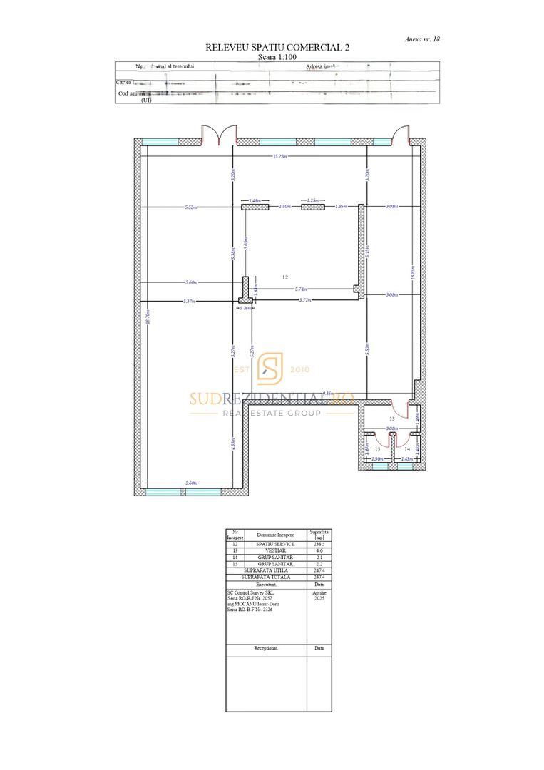 Spațiu comercial Premium 247 mp | Vitrină Amplă | Bd. Metalurgiei - Schiță 8