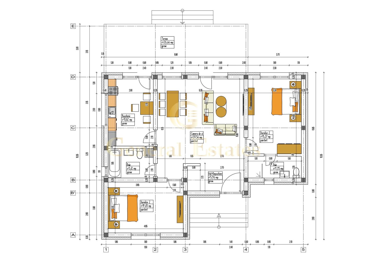Casă individuală cu 3 camere de vânzare în Hărman - Poză 12