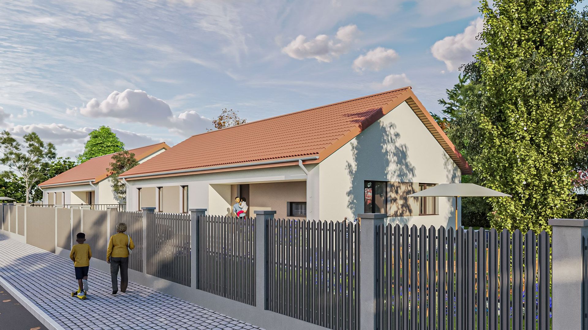 Case individuale Prejmer cu pompă de căldură și panouri fotovoltaice - Poză 7