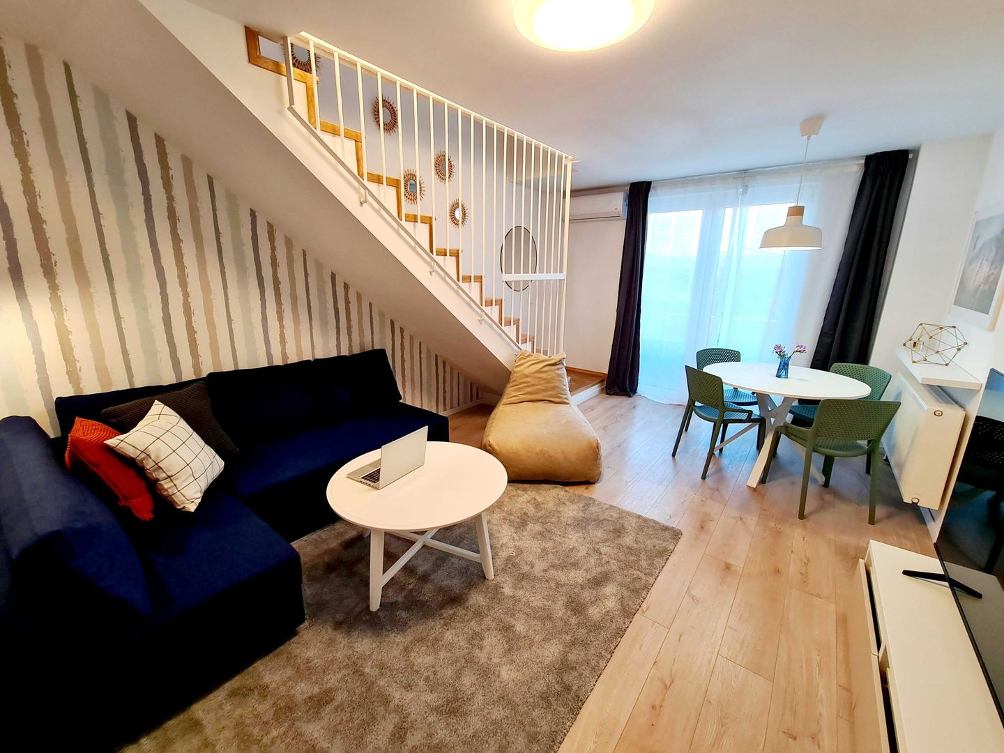 Duplex - 2 camere cu office - Sala Palatului - - Poză 1