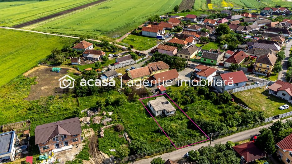 PREȚ REDUS Teren cu proiect casă Vladimirescu - Poză 2
