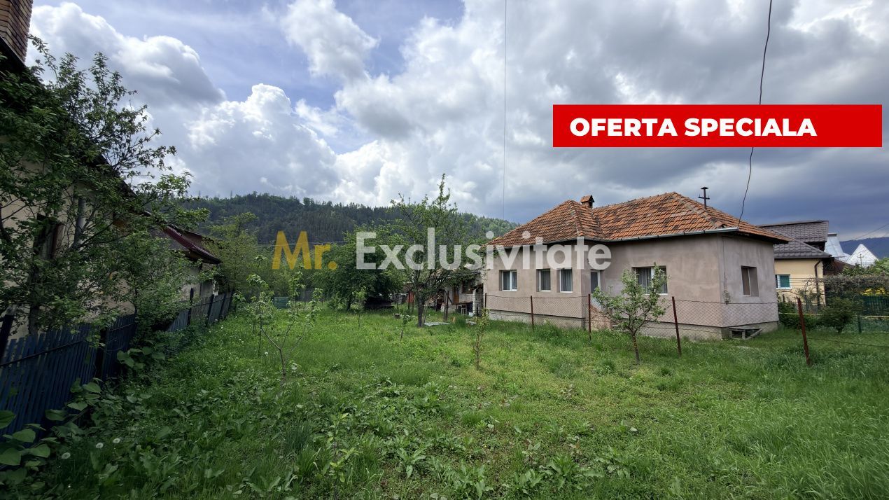 Casa in Leresti, la strada principala, cu rau in spate | teren 831 mp- Campulung - Poză 1