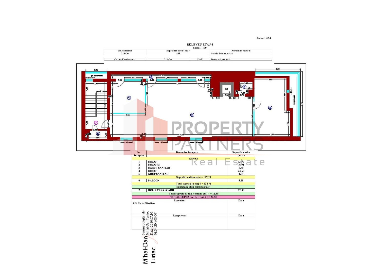 Cladire de birouri  Str. Polona - Str. Mihai Eminescu - Schiță 11