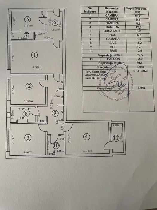 Apartament 4 camere, Micro 17, necesita renovare - Poză 1