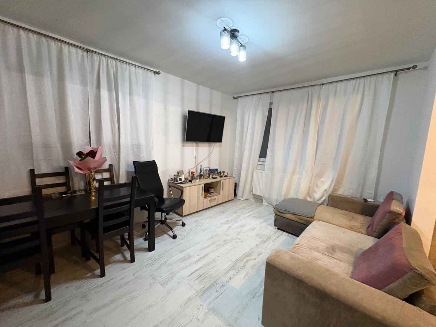CASA TIP DUPLEX - CURTE 125 MP, CENTRALA  PROPRIE, MOBILATA, COMIS  0% - Poză 8