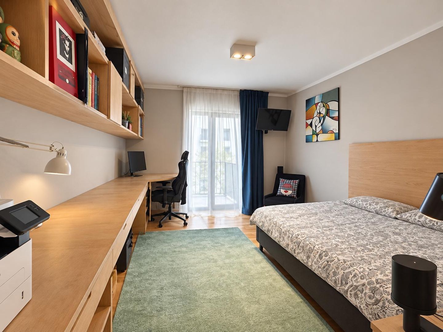 Penthouse duplex cu șemineu, saună și vedere la parcul Carol - Poză 18