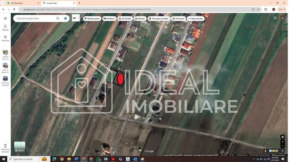 Teren intravilan – Cristian, zona serelor - Poză 1