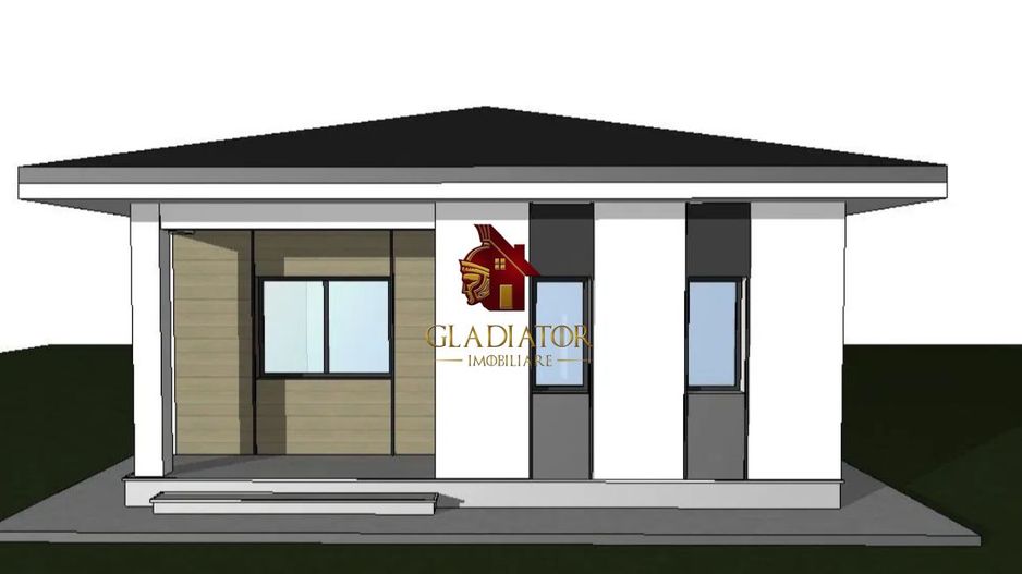 Case plan parter in Lunca Cetatuii, model nou, disponibilitate reala - Poză 2