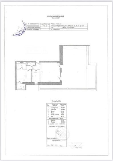 Trio Bridge View - 2 camere + 1 camera birou + parcare - Poză 12