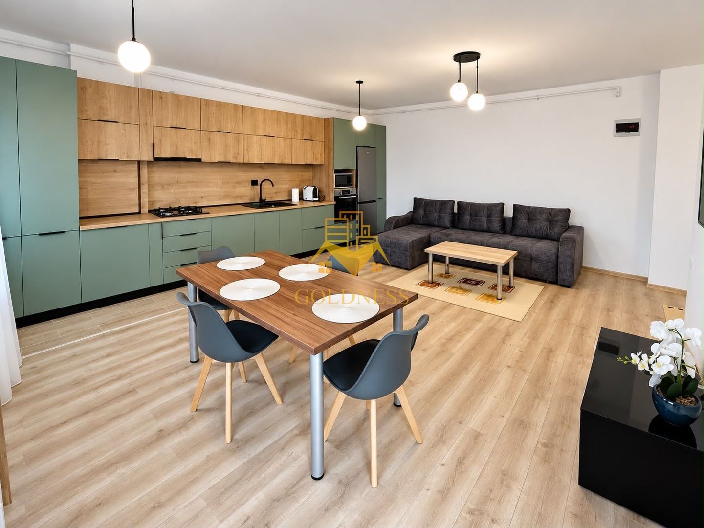 2 camere open space, Premium,Parcare Subterana, Sesul de Sus, Floresti - Poză 1