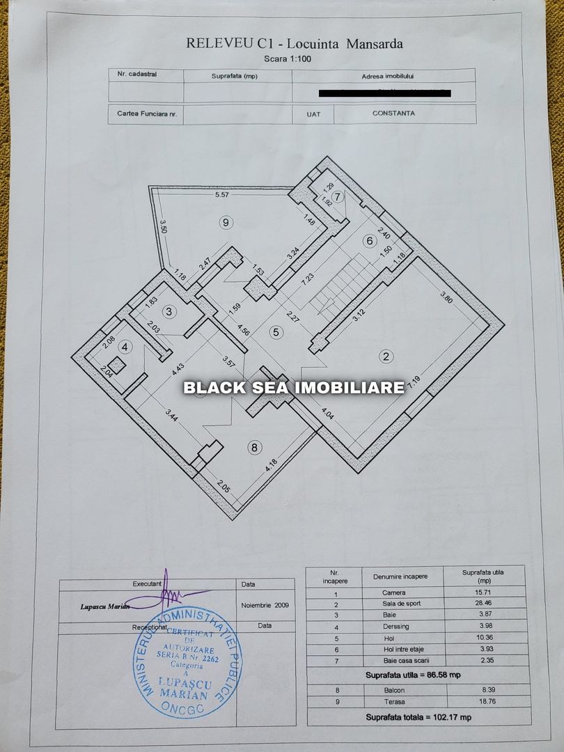 Vila 7 camere D+P+1+M - 2 Garaje - 50m de plaja - Zona centrala - Poză 24