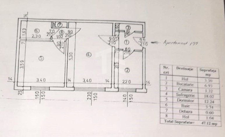 2 camere de inchiriat | Langa metrou 1 Dec 1918 - Poză 3