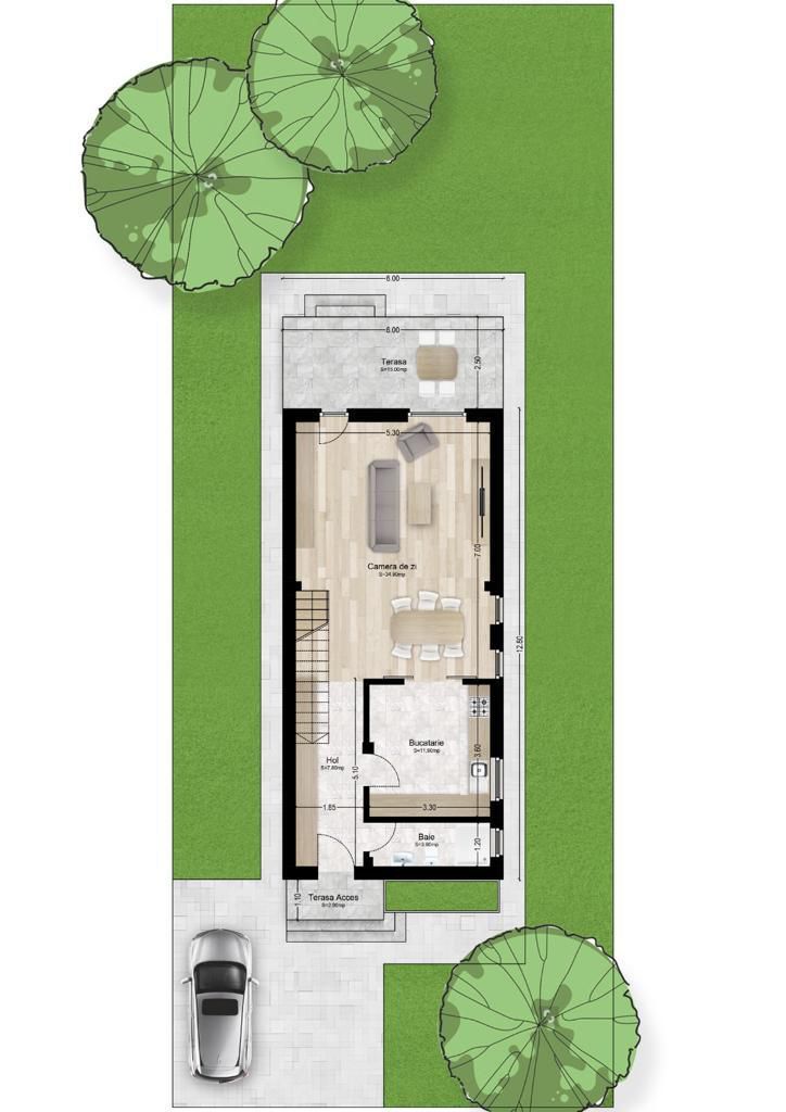 Aerocity – Tunari- Vilă modernă, P+1, la cheie - comision zero - Poză 14