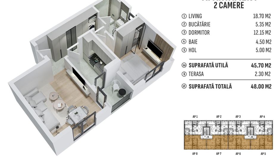 Apart. Decomandate cu 2 cam. in Prelungirea Ghencea ! - Poză 13
