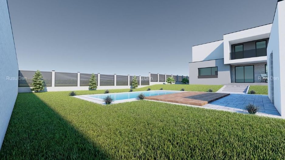 O casă construită la superlativ – teren 712 mp, piscină. - Poză 6