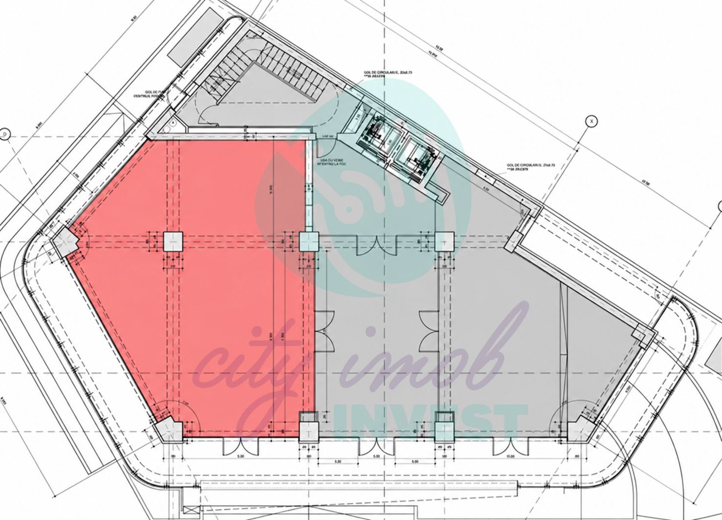 Showroom / Spațiu 145 mp, fațadă sticlă | Ultracentral – Unirii - Poză 3