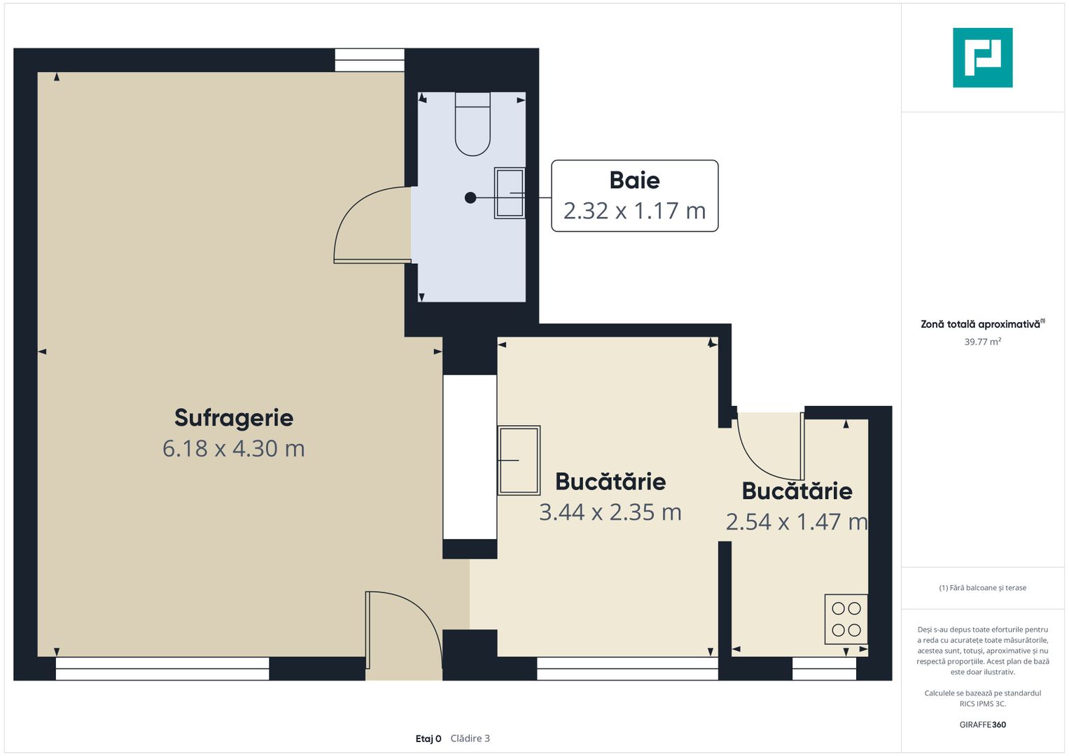 Proprietate multifuncțională centrală 1000 mp - Poză 58