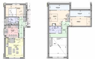 Penthouse 4 camere, 2 băi, finisat la cheie, orientare SUD - întabulat - Poză 10