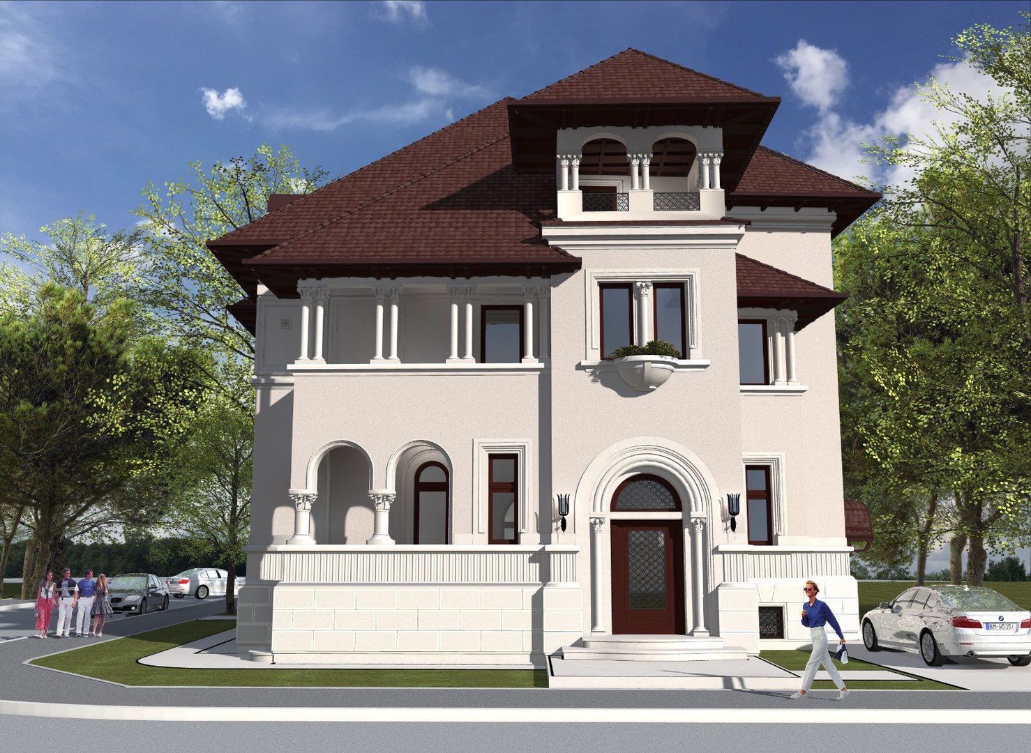 Vila individuală interbelica 16 camere Primaverii, Dorobanti, Beller - Poză 1