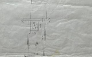 Chirie, spațiu comercial, 20 mp, str. Independenței, Botanica - Schiță 7